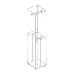 Пенал 1-ств со штангой, МС "Анита", (Винтерберг)