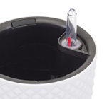 Кашпо ФАСЕТ 2л D150мм H=140мм вставка и автополив, с индикатором уровня воды