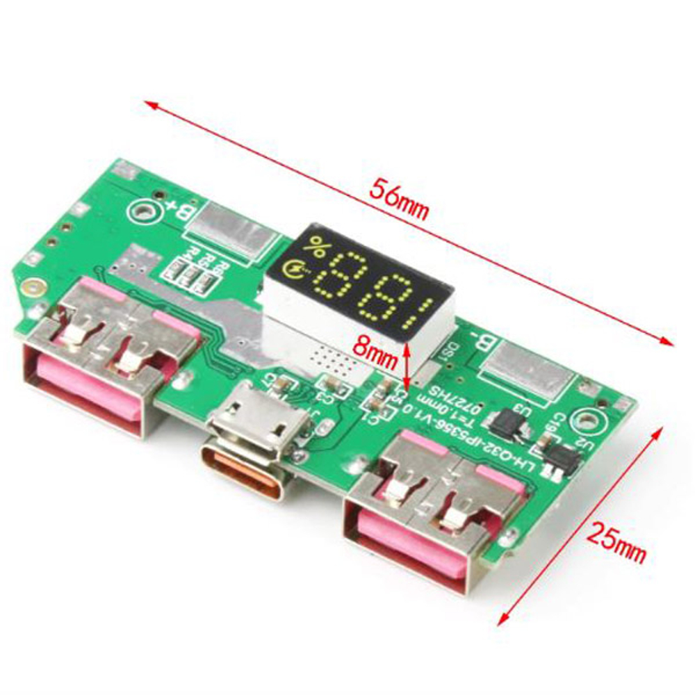 Контроллер Power Bank 5V 3A/IP5356