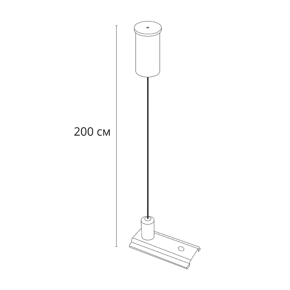 Подвес для накладного магнитного шинопровода Arte Lamp OPTIMA