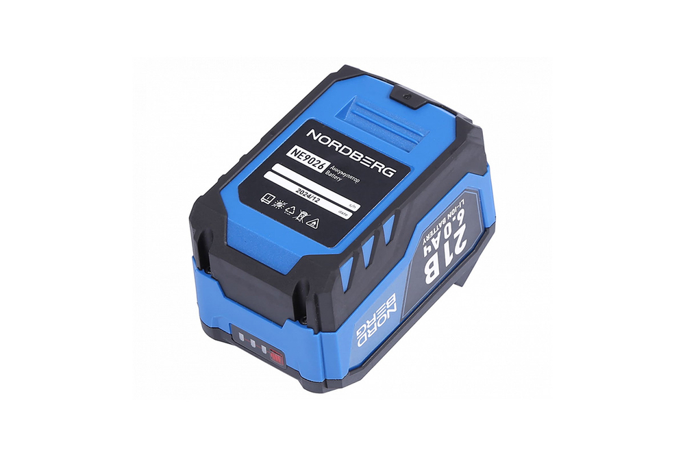 NORDBERG (NE9026) Аккумулятор, Li-ion, 21 В, 6 Ач