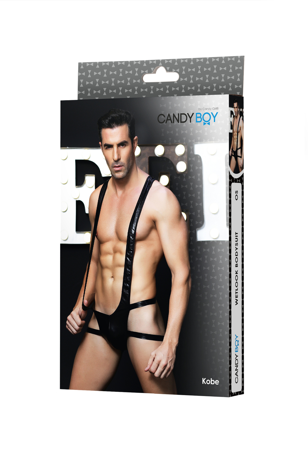 Боди Wetlook Cany Boy Kobe черное OS