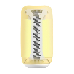 Tenga Puffy Custard Yellow - Мастурбатор