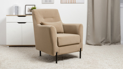 Кресло Барселона, Бежевое