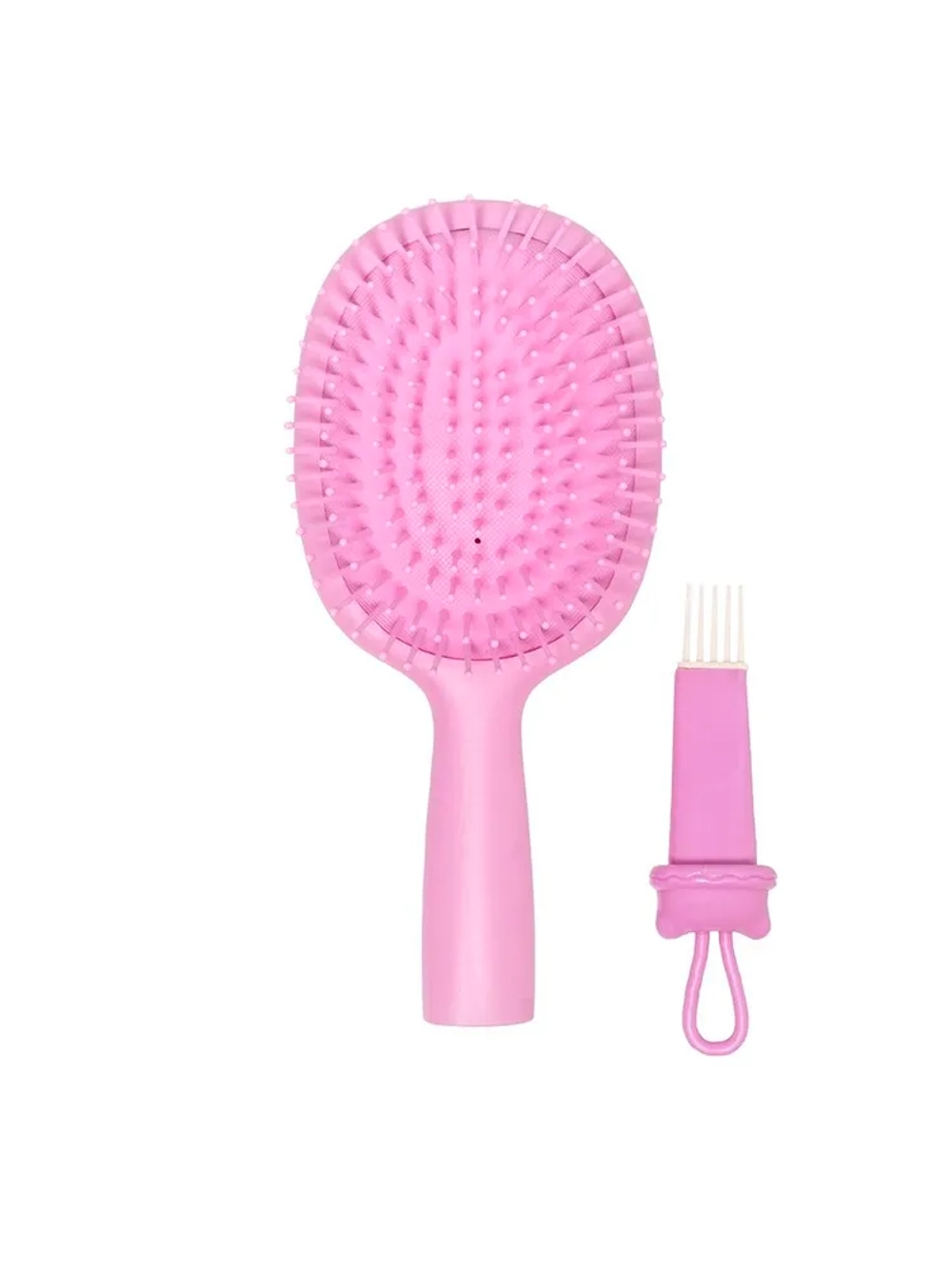 [Solomeya] Массажная расческа для волос Милый Мишка Розовая Cute Bear Massage Hair Brush Pink, 1шт