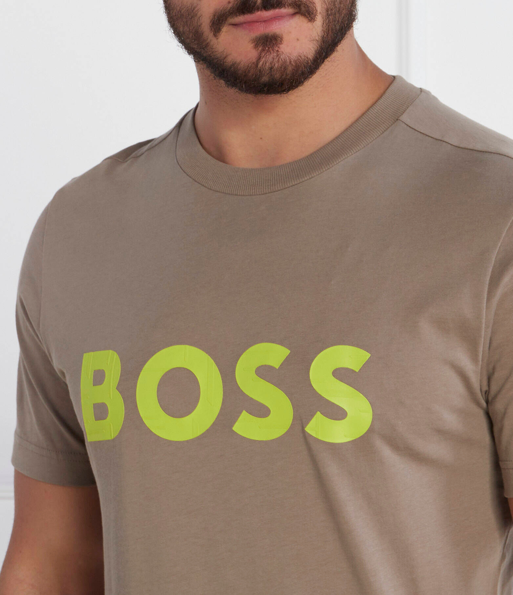 Футболка Tee 1 BOSS GREEN - хаки(50507010)
