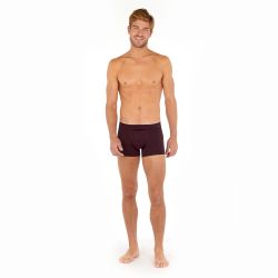 Мужские трусы боксеры бордовые HOM TENCEL SOFT Comfort Boxer Briefs HO1 402465_4000ZQ