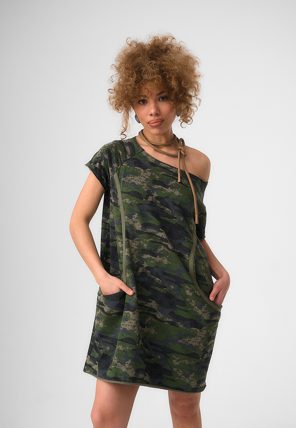 Платье Ребекка Камуфляжный
