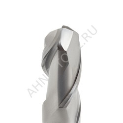 Фреза твердосплавная сферическая 6мм (L=50, l=12, хв=6) Z2 35° по алюминию и цвет.металлам BRAL-2B-R3.0 AHNO