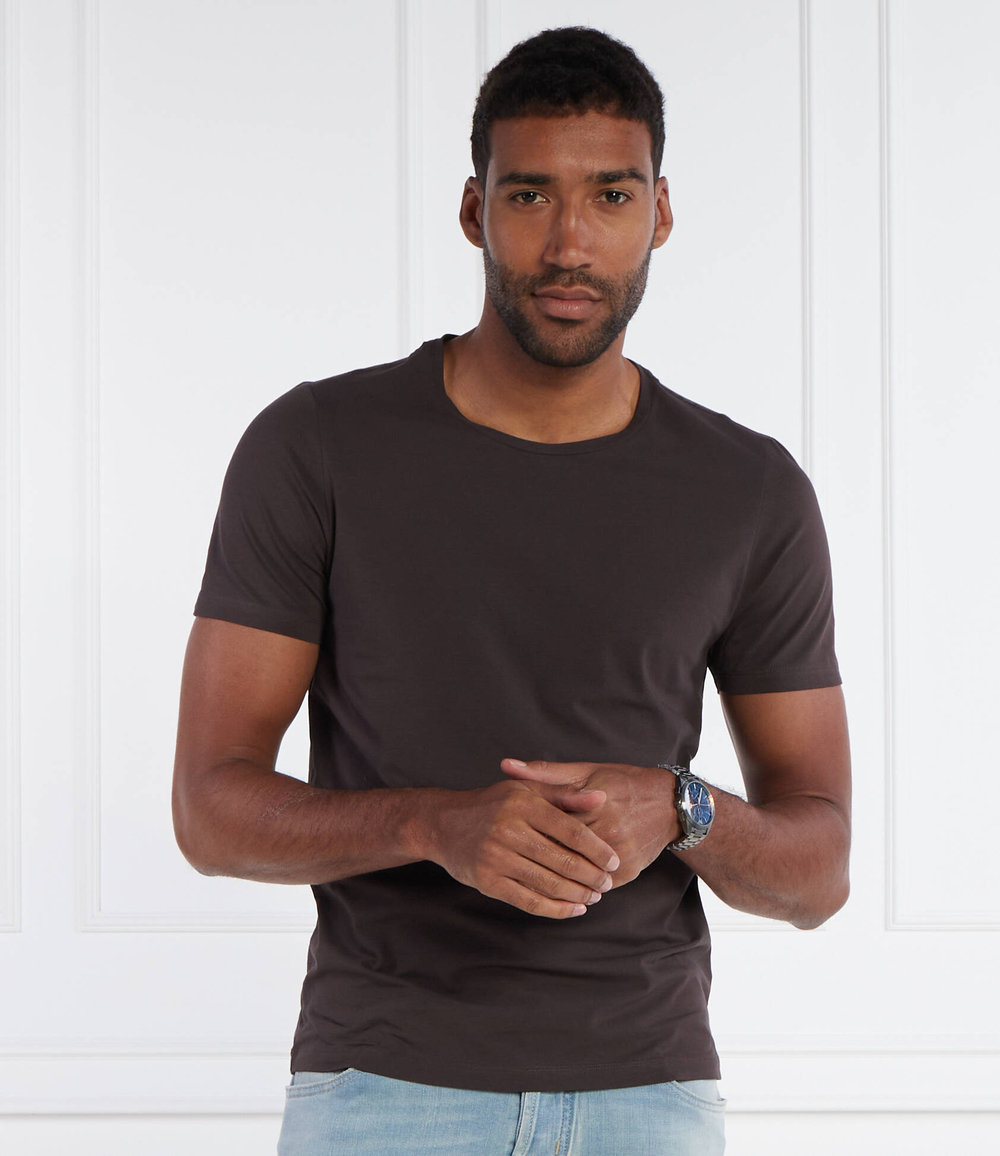 Футболка Kyran Oscar Jacobson - коричневый(67893815)