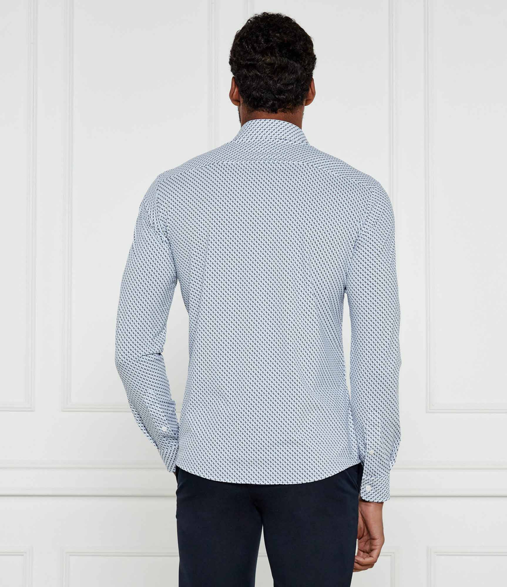 Рубашка P-ROAN-kent-C1-233 BOSS BLACK - голубой(50535377)