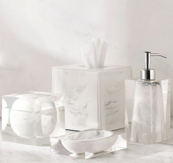 Ведро для мусора Kassatex Ducale White