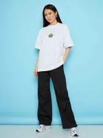 Футболка Toccotwo Tetris dragon silkscreen белая