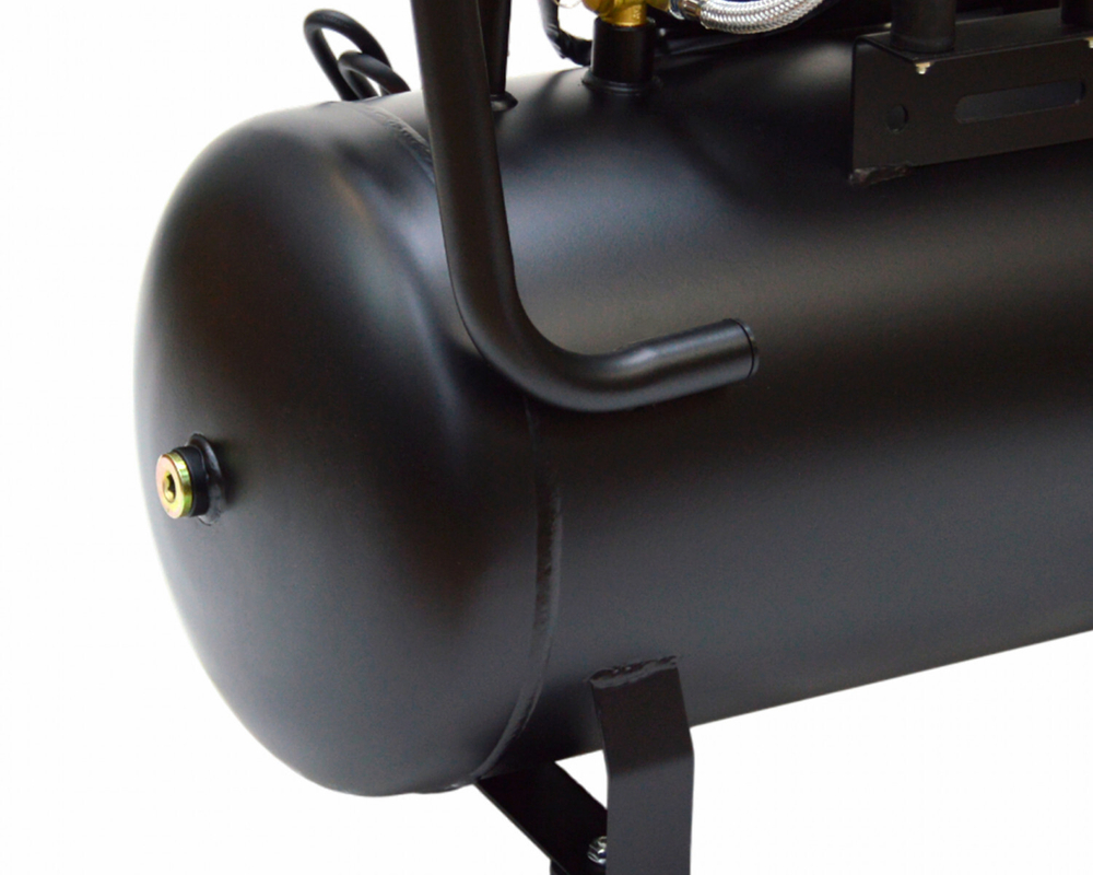 Компрессор воздушный KB-2500/50X2 (50 литров; 2,5Kw; 8bar, 420л/ м; без масляный)