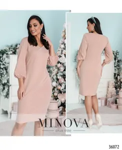 Платье 102.1-пудра Minova