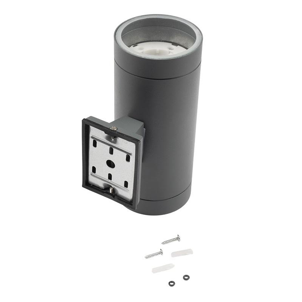 Светильник PWL 20590 GX53-2 GR 230В IP65 под лампу GX53 архитектурный JazzWay 5065130