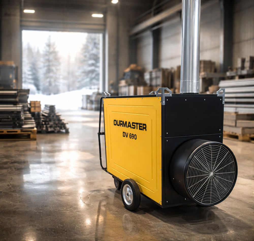 Тепловая пушка дизельная OURMASTER DV 690 - непрямого нагрева / 230 кВт / промышленная