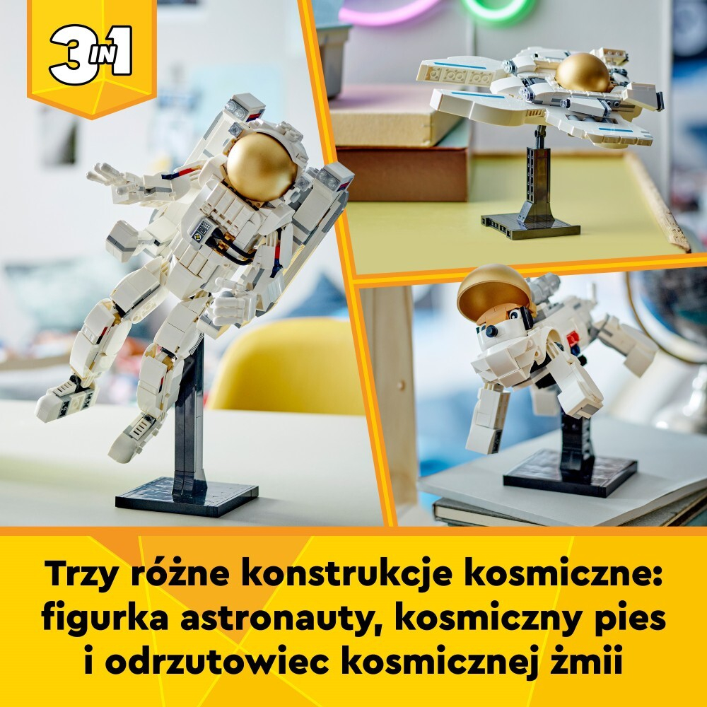LEGO Creator — Астронавт 3 в 1 31152 / артикул   31152  / GTIN 5702017567419