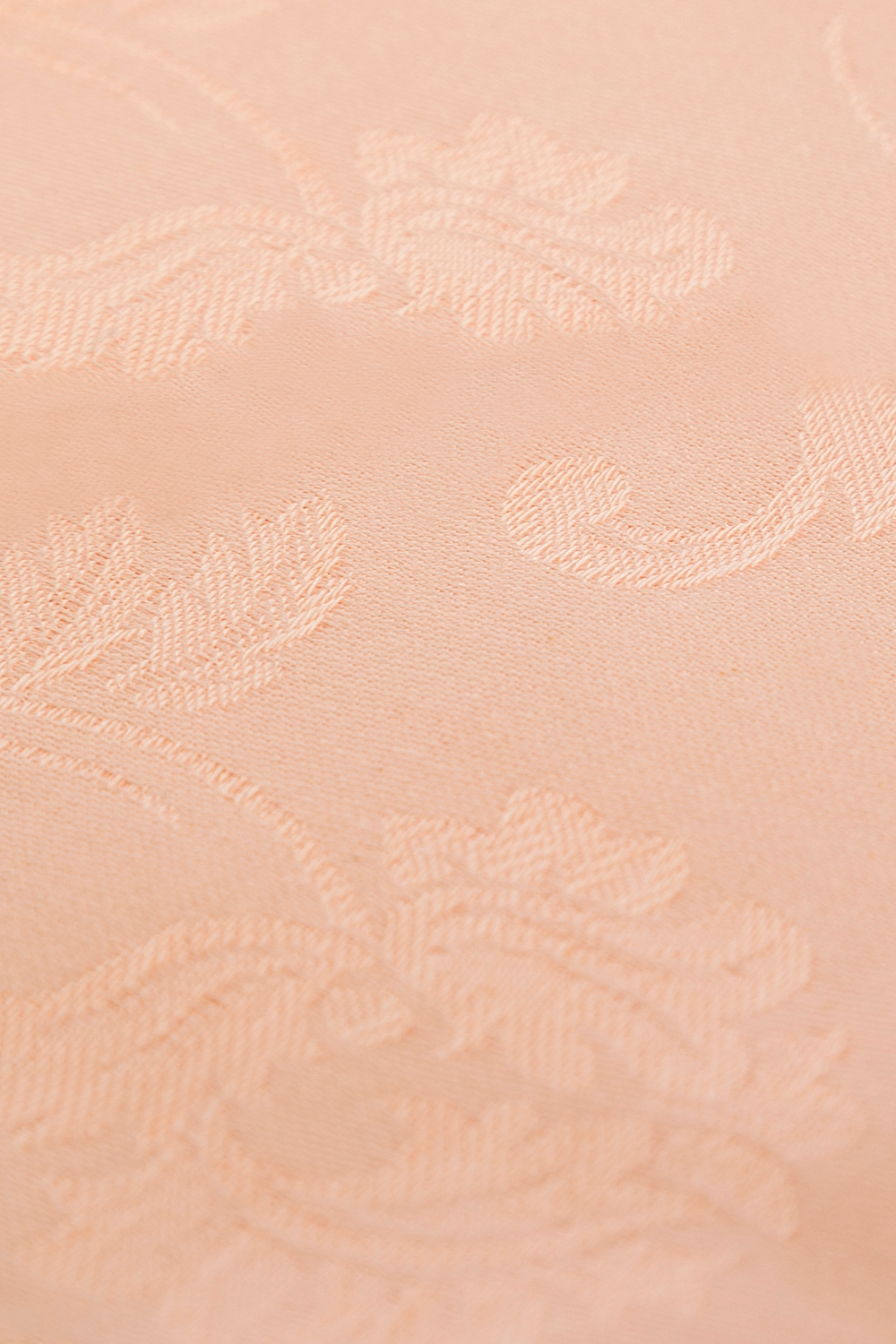 Скатерть 150х180 и салфетки Tieffe Жасмин розовая Италия франмент