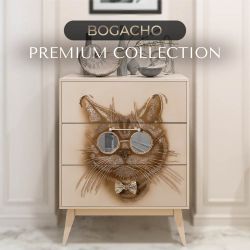 Комод Кот Саймон с 3 ящиками Айвори