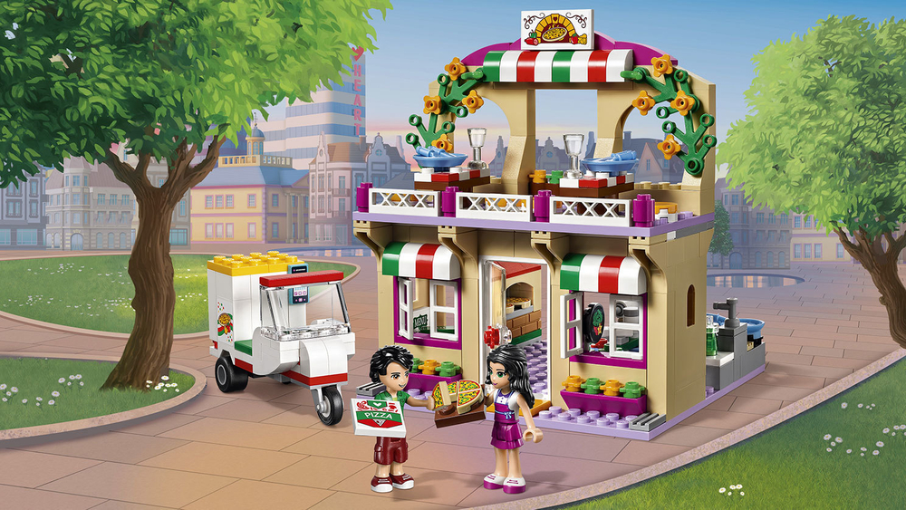 LEGO Friends: Пиццерия 41311 — Heartlake Pizzeria — Лего Френдз Друзья Подружки