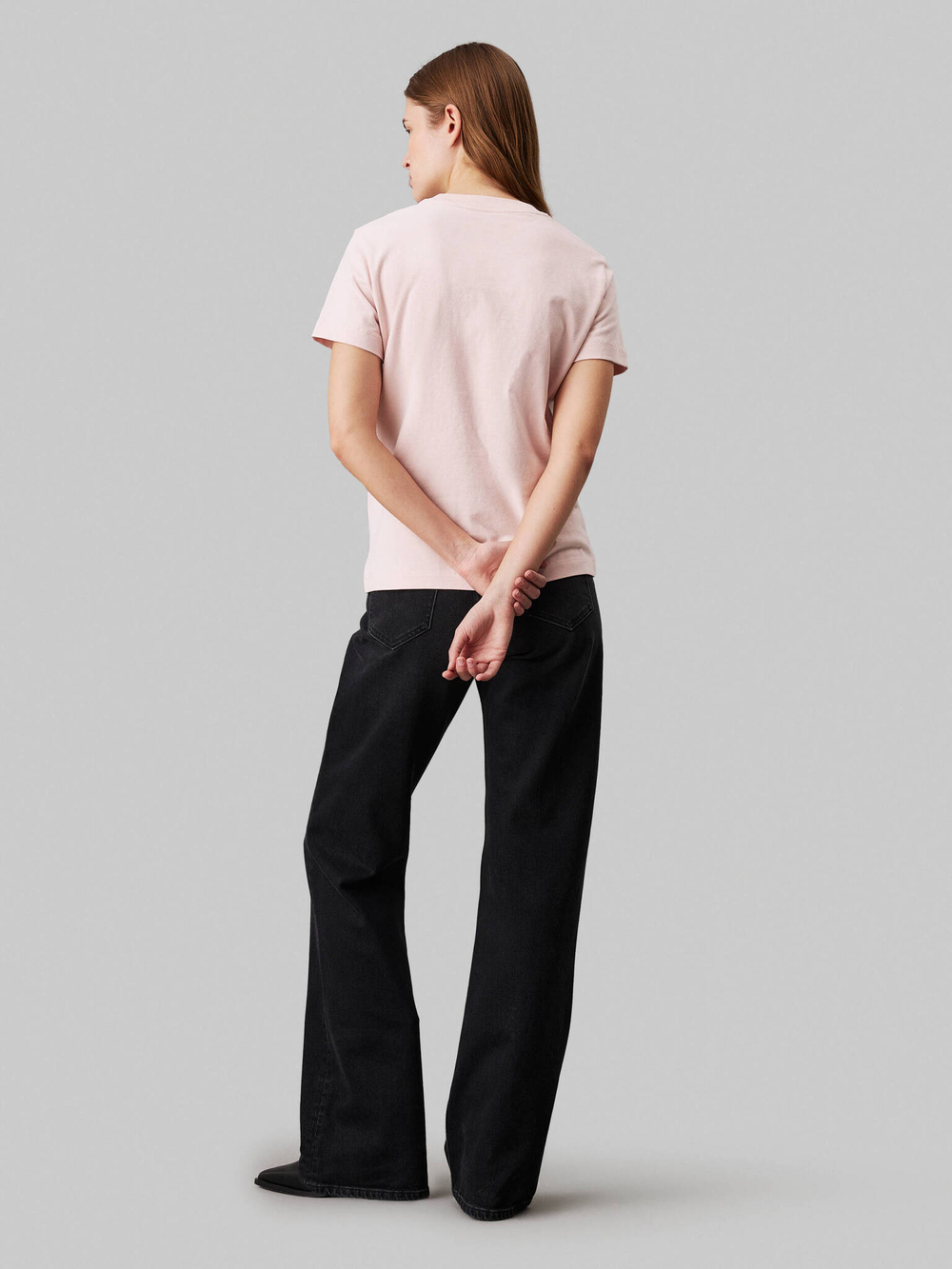 Футболка Calvin Klein Jeans - пудро-розовый(J20J224244)