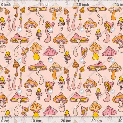 Грибы. Ретро грибы. Грибная полянка. За городом. Грибы осенью. by NARTSIK 526 DPI