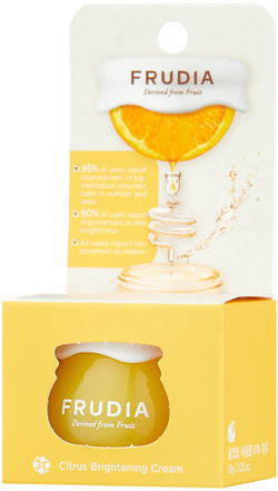 Frudia Citrus Brightening Cream Осветляющий крем для лица с экстрактом цедры мандарина, 10 мл