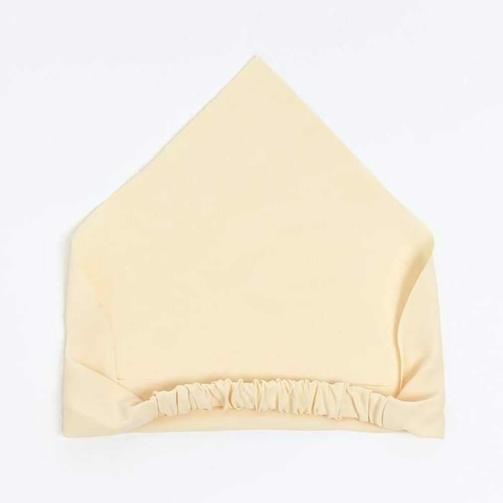 Косынка для девочек цв.молочный, р-р 50, 100% п/э 9159473 (MINAKU)