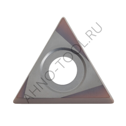 Пластина твердосплавная ISO TCMT16T304-UMA APM20B AHNO по жаропроч. и нерж.стали, получистовая