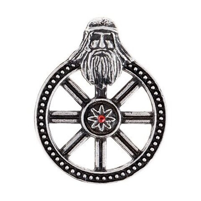 Амулет Берегиня №12 Сварожий Круг олово