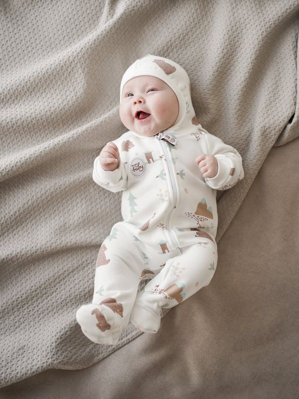 Комбинезон с закрытой ножкой 