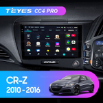 Teyes CC4 Pro 9" для Honda CR-Z 1 2010-2016