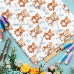 Ткань Барби толпа игрушечных медведей