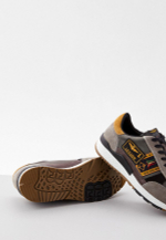 Кроссовки муж. AERONAUTICA 202 серый нашивки