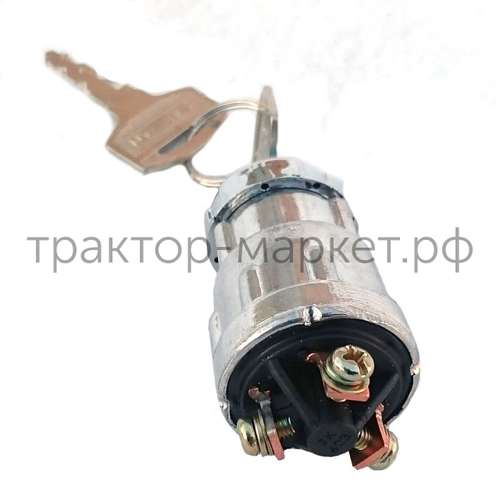 Замок зажигания с ключами 3-х контактный Уралец/Синтай/Xingtai