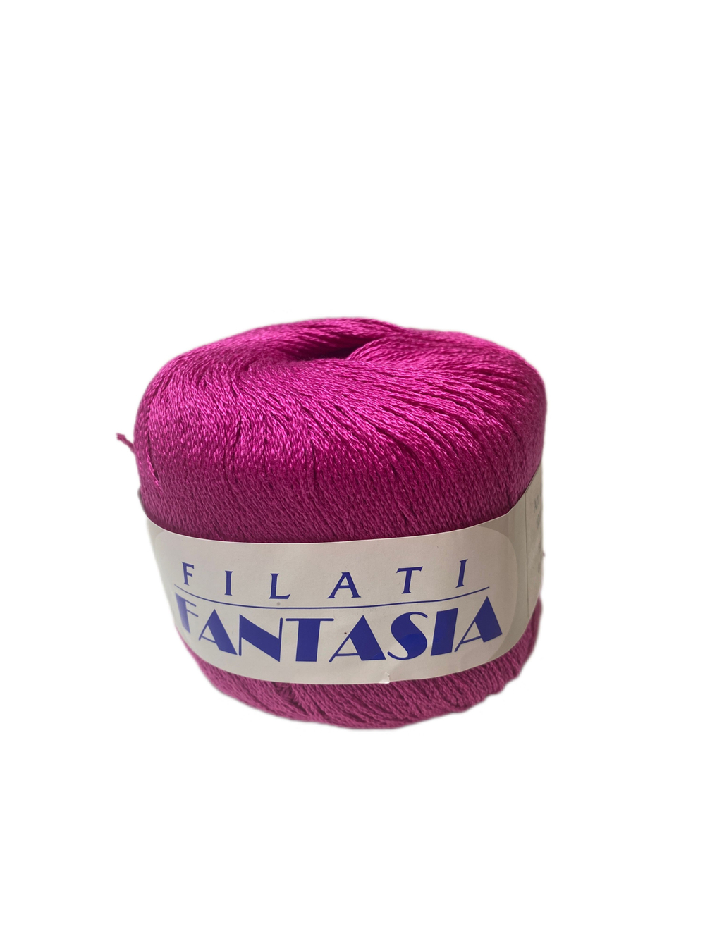 Пряжа (Италия) 100% мерсеризованный хлопок 50г-160м (1 уп-10 шт) цвет фуксия 86