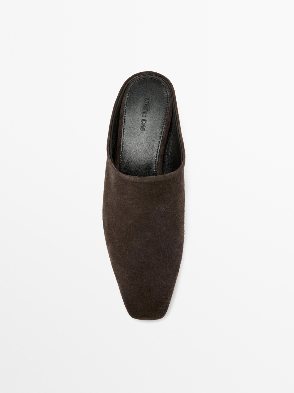 Massimo Dutti Мюли на танкетке, коричневый