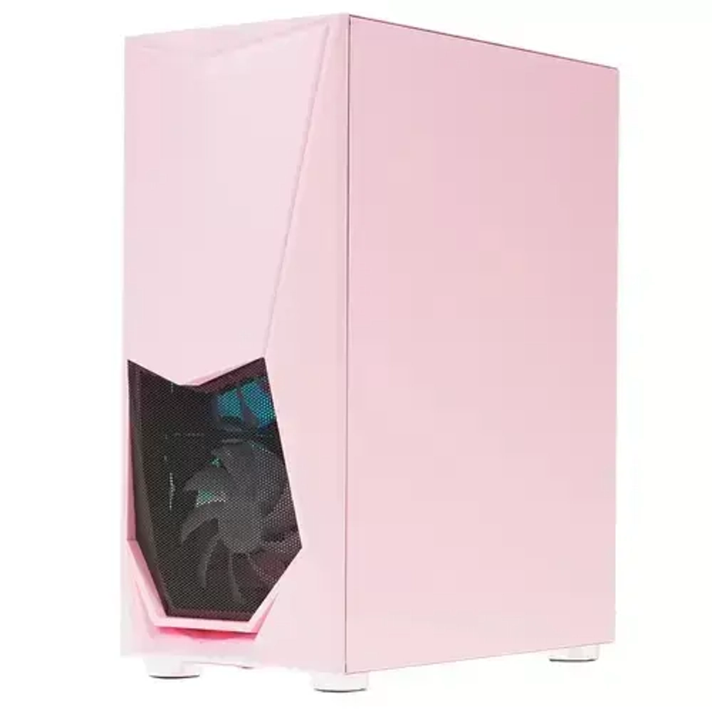 Компьютерный корпус 1STPLAYER DK-3 TG Pink