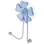 Крючок двойной Цветок, на присосках, W2082G