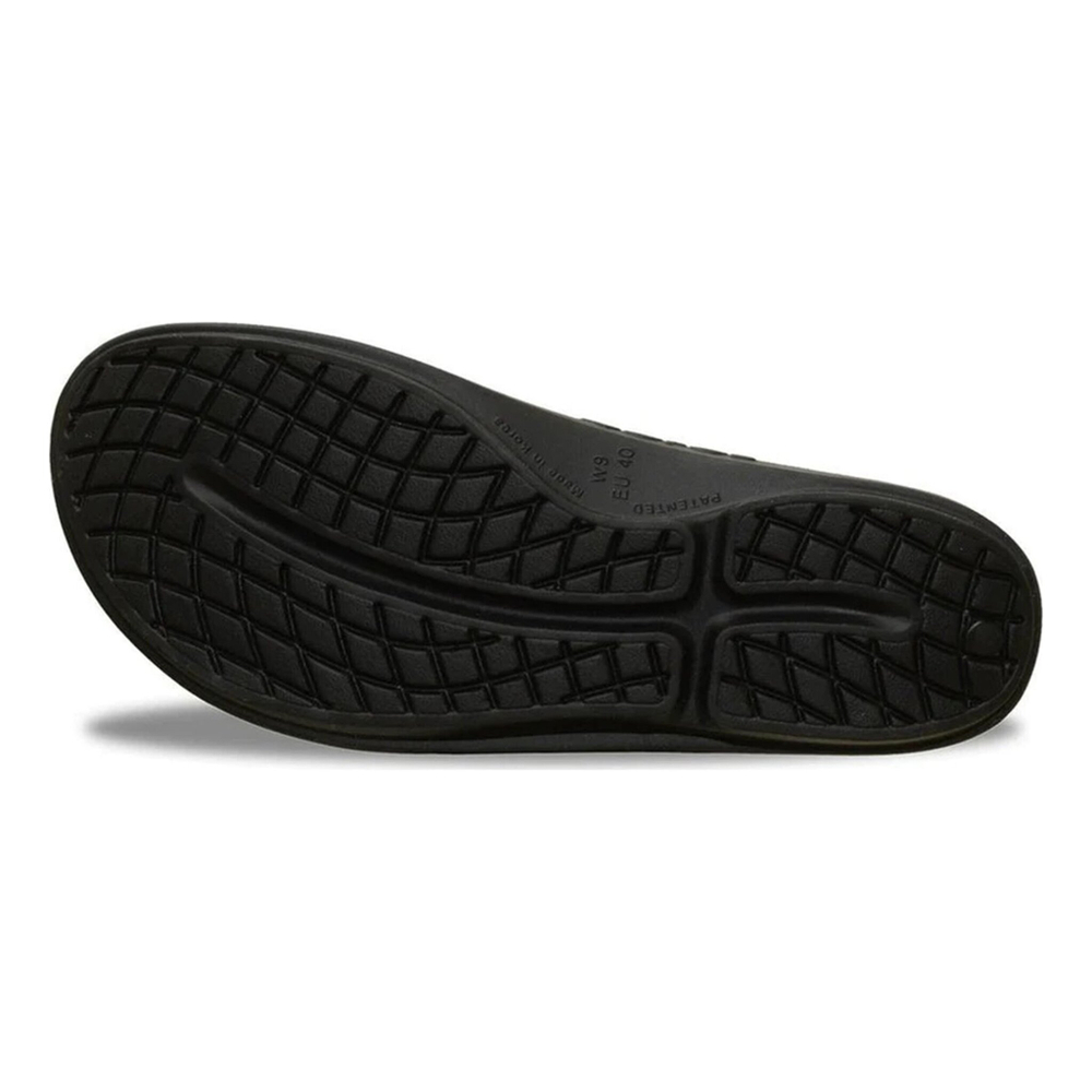 OOFOS Oolala Recovery Shoes - Black, Beige