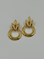 Крупные серьги с подвесками