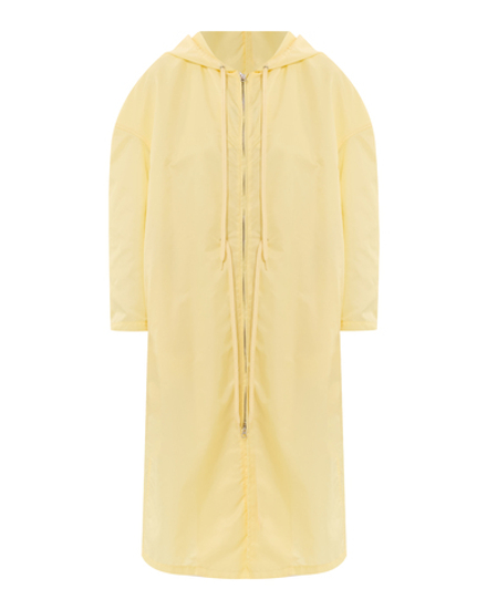 MM6 MAISON MARGIELA ПАЛЬТО ЖЕЛТОЕ С КАПЮШОНОМ