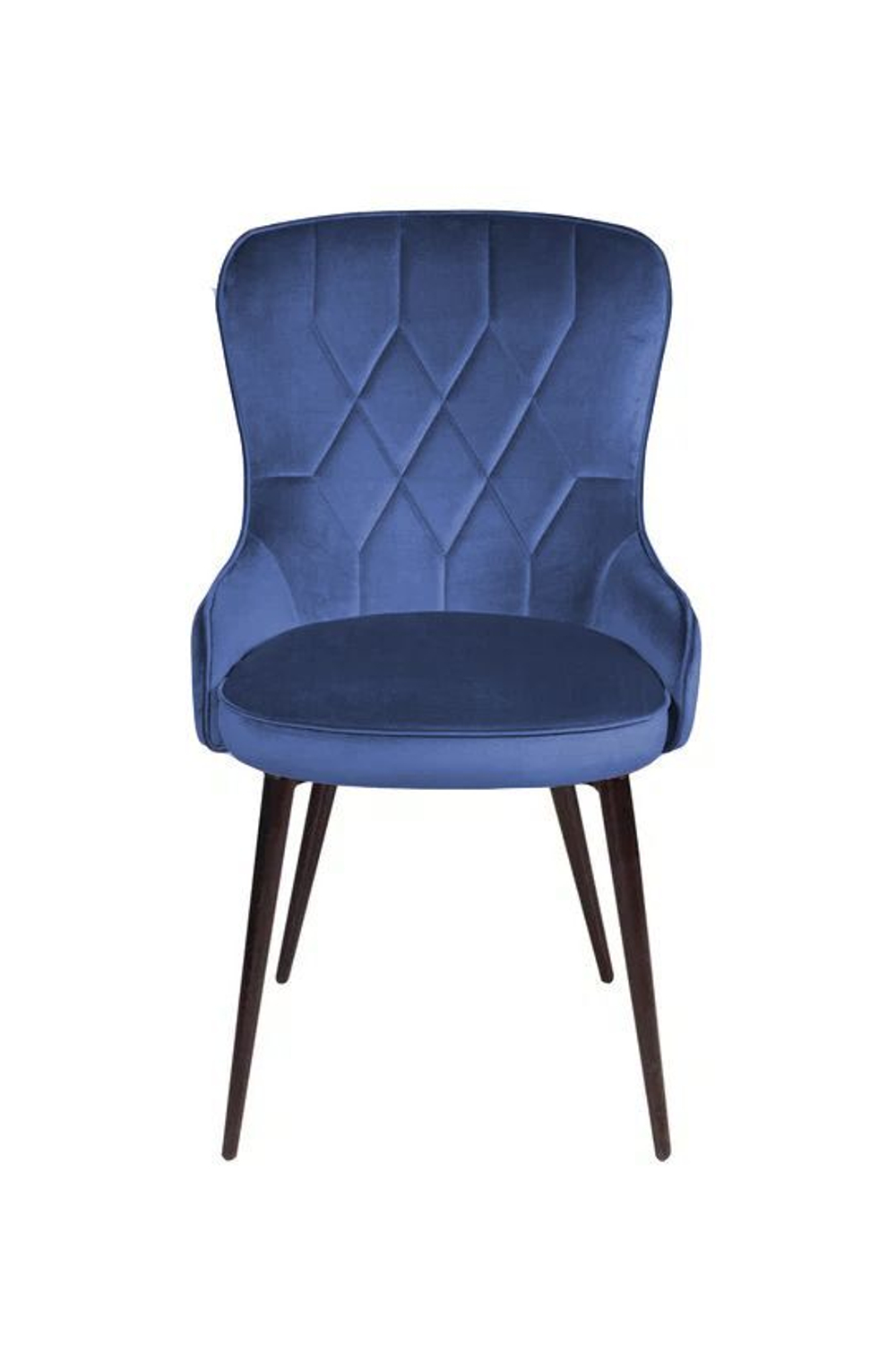 Стул Leonardo, бархат синий 29