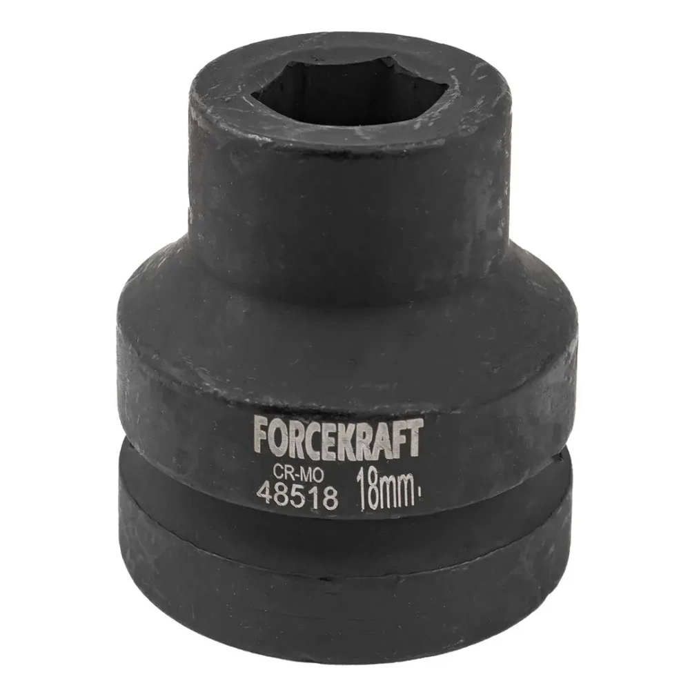 Головка ударная 1'', 18мм (6гр.) FORCEKRAFT FK-48518