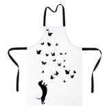 Фартук "Такса и бабочки"