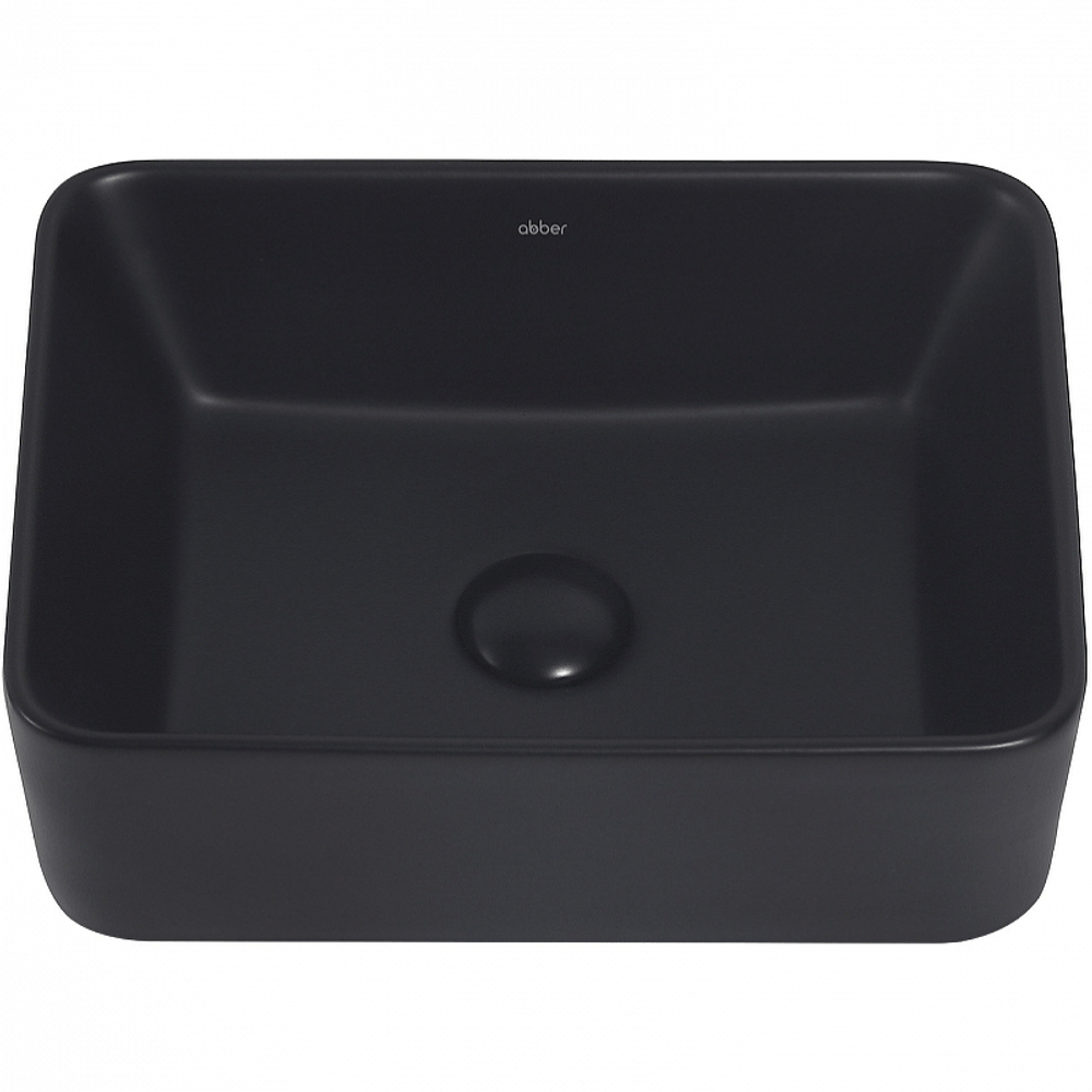 Раковина-чаша Abber Rechteck 40 AC2213MB Черная матовая
