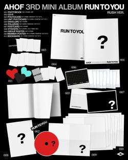(ПРЕДЗАКАЗ) Альбом AHOF - RUN TO YOU 3rd Mini Album PHOTOBOOK 2 Version SET