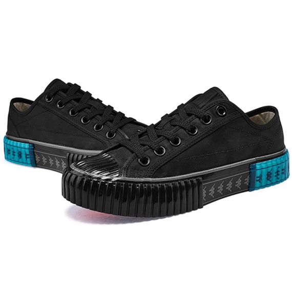 Kappa Low Top Canvas 'Black'