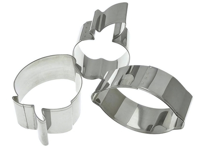 Форма кулинарная "Фрукты" 3шт